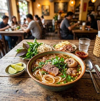 Bún Bò Huế Kit - Authentic Hue Spicy Beef Noodle Soup - A&E Foodstore