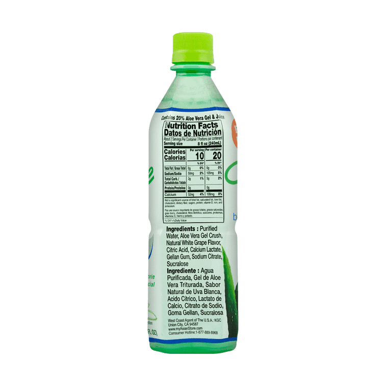 BYWELL Aloe Vera Drink Sugar Free 500ml - A&E Foodstore