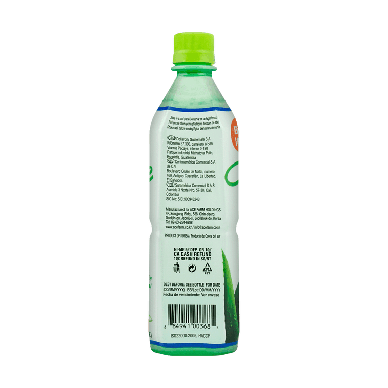 BYWELL Aloe Vera Drink Sugar Free 500ml - A&E Foodstore