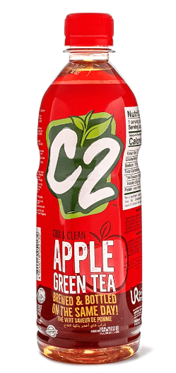 C2 Apple Green Tea 500 ml - A&E Foodstore