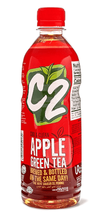 C2 Apple Green Tea 500 ml - A&E Foodstore