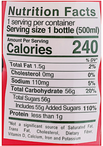 C2 Apple Green Tea 500 ml - A&E Foodstore