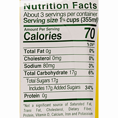 [C2] Green Tea Lemon - 1L - A&E Foodstore