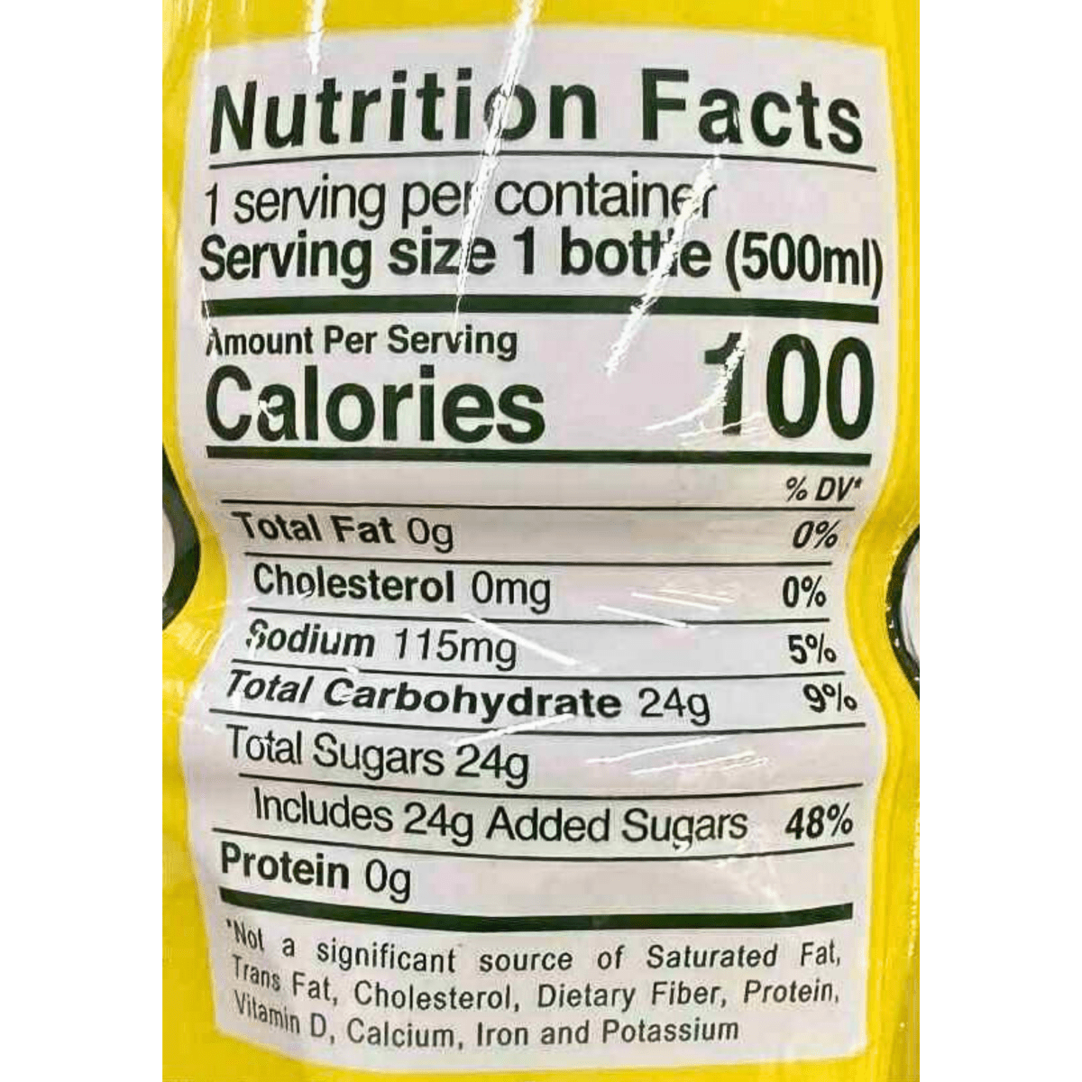 C2 Lemon Green Tea 500 ml - A&E Foodstore