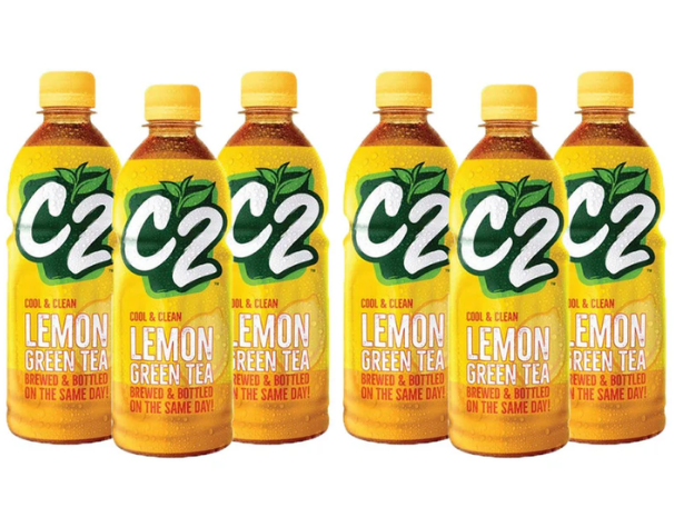 C2 Lemon Tea C2 Lemon Green Tea 500ml | Tra Xanh C2 Chanh – A&E Foodstore
