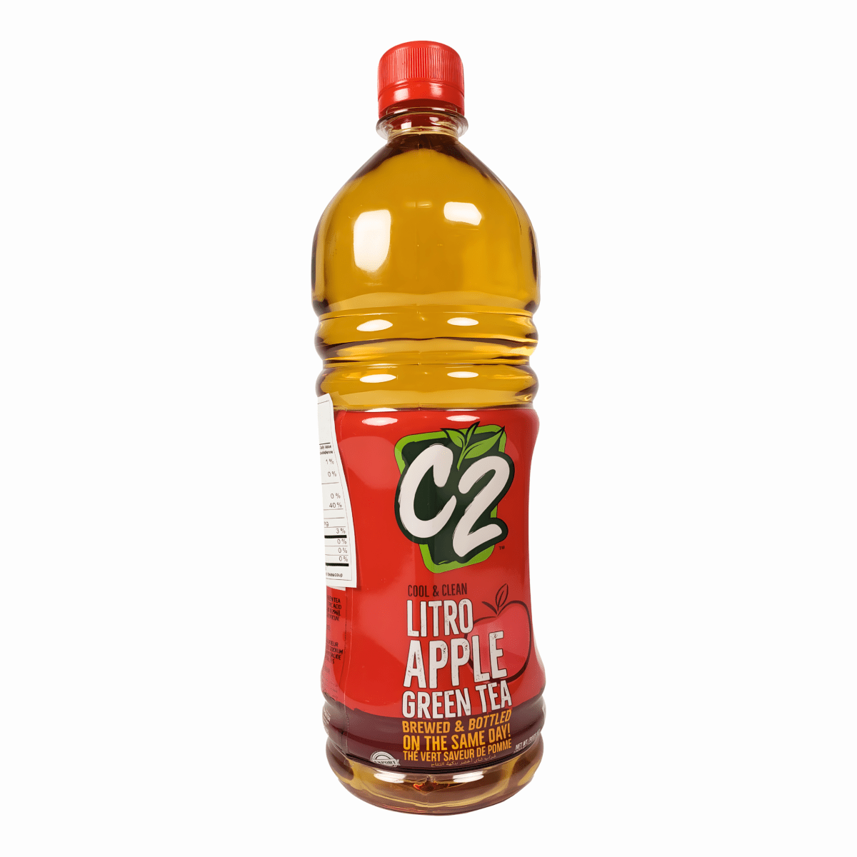 [C2] Litro Apple Green Tea - 1L - A&E Foodstore