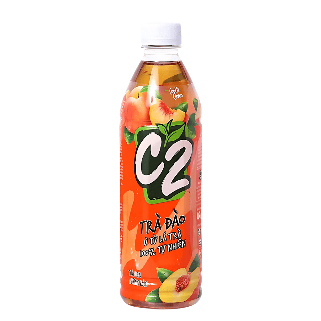 C2 Peach Black Tea 455ml – A&E Foodstore