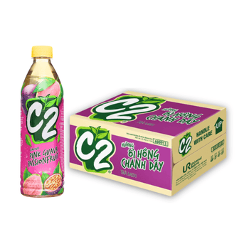 C2 Pink Guava Passionfruit 455ml - A&E Foodstore