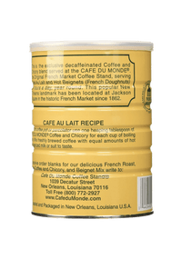 Cafe du Monde Coffee and Chicory Decaf 13oz - A&E Foodstore