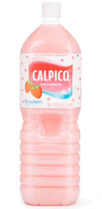 Calpico Non - Carbonated Soft Drink, Strawberry Flavor 50.7 oz - A&E Foodstore