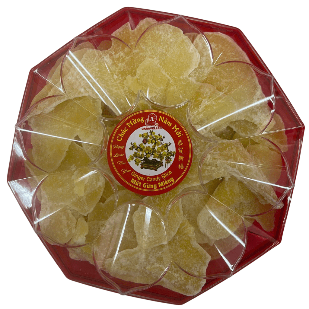 Caravelle Ginger Candy Slice 200g - A&E Foodstore