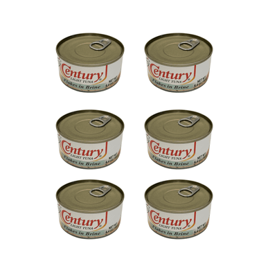 Century Tuna Flakes in Brine 6.4 oz - A&E Foodstore