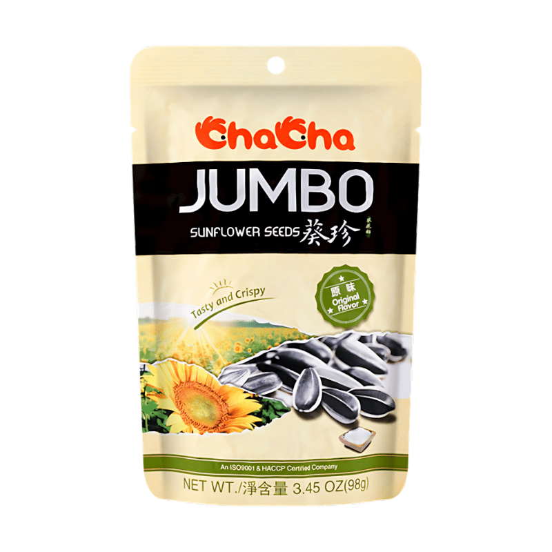 Chacha Jumbo Sunflower Seeds 98g - A&E Foodstore