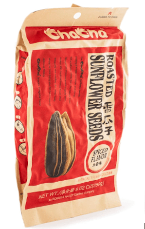 ChaCha Roasted Spiced Flavor Sunflower Seeds 250 g - A&E Foodstore