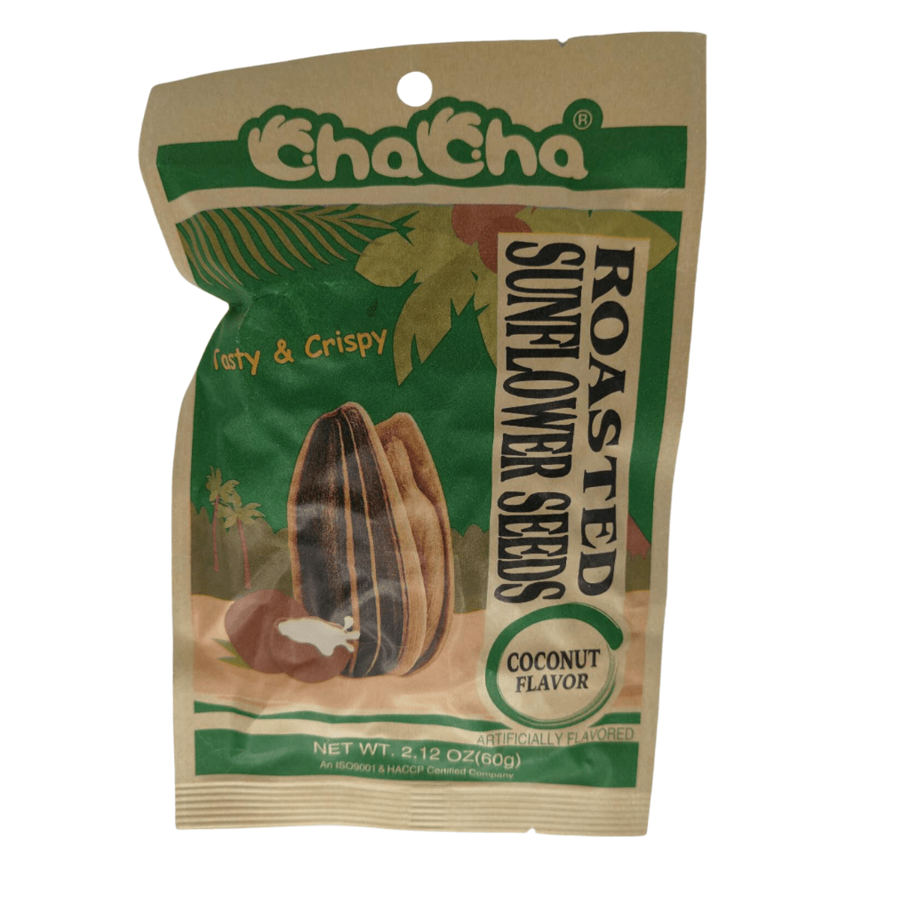 ChaCha Roasted Sunflower Seeds Coconut Flavor 60g - A&E Foodstore
