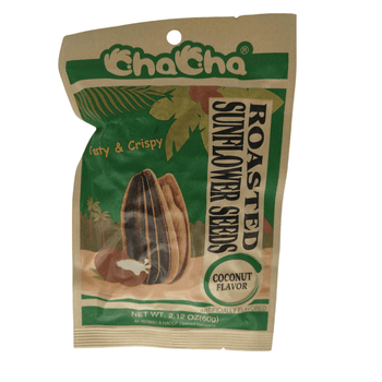ChaCha Roasted Sunflower Seeds Coconut Flavor 60g - A&E Foodstore