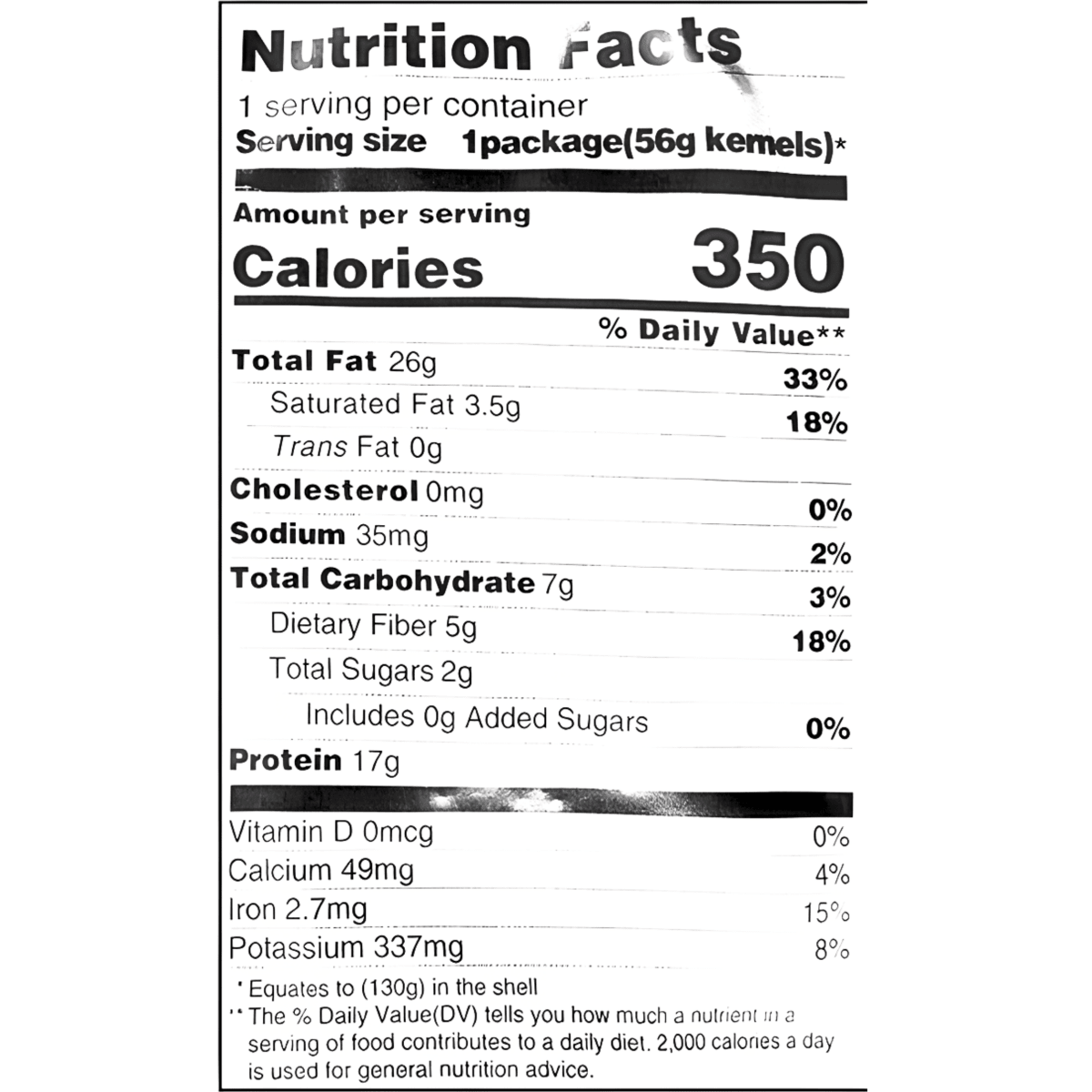 [CHACHA] Sunflower Seeds Salted Flavor - 5.64oz - A&E Foodstore