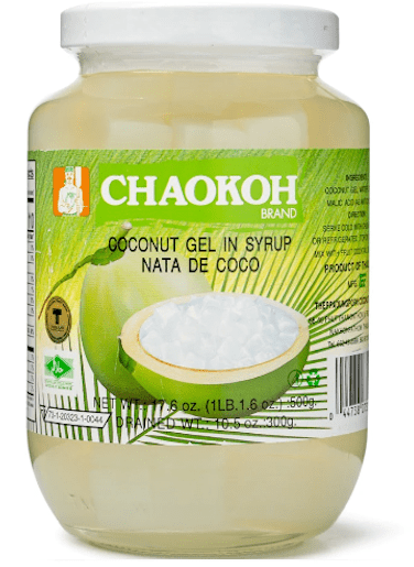 Chaokoh Coconut Gel in Syrup 17.6 oz - A&E Foodstore