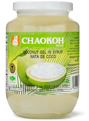 Chaokoh Coconut Gel in Syrup 17.6 oz - A&E Foodstore