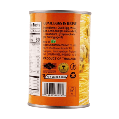 CHAOKOH Quail Eggs In Brine 15oz - A&E Foodstore