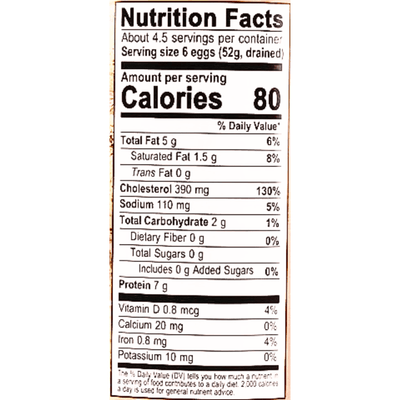 CHAOKOH Quail Eggs In Brine 15oz - A&E Foodstore