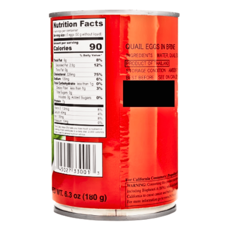 CHEFYS Quail Eggs 425g - A&E Foodstore