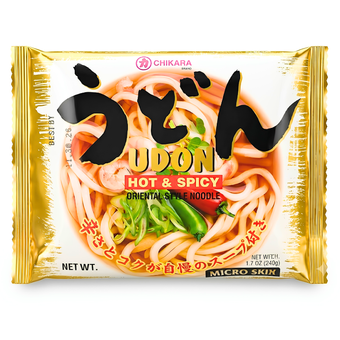 [Chikara] Hot & Spicy Udon Noodles - 7oz