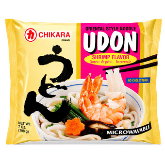 [Chikara] Shrimp Flavor Udon Noodles - 7oz