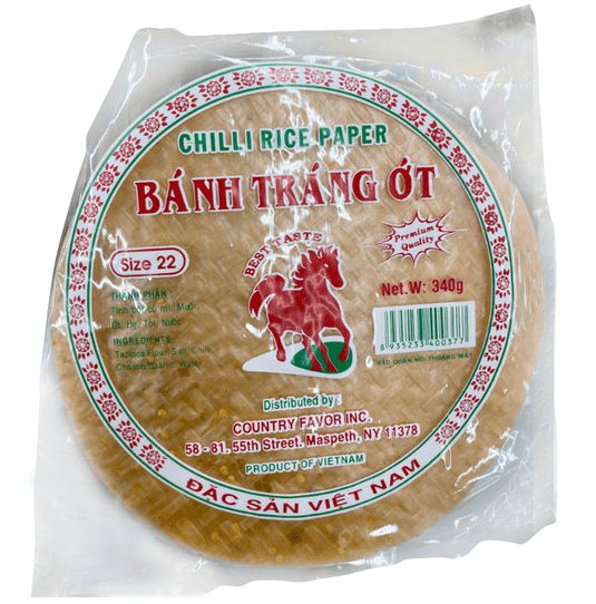 Chilli rice paper size 22, 340g - A&E Foodstore