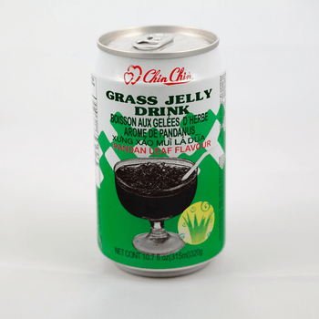 Chin Chin Grass Jelly Drink Pandan Leaf Flavor 320g - A&E Foodstore