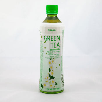 Chin Chin Green Tea Jasmine Flavor No Sugar 530ml - A&E Foodstore