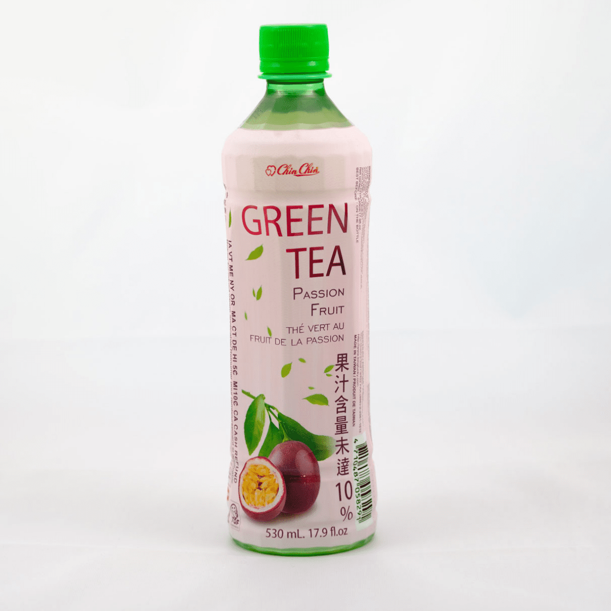 Chin Chin Green Tea – Passion Fruit 530ml - A&E Foodstore