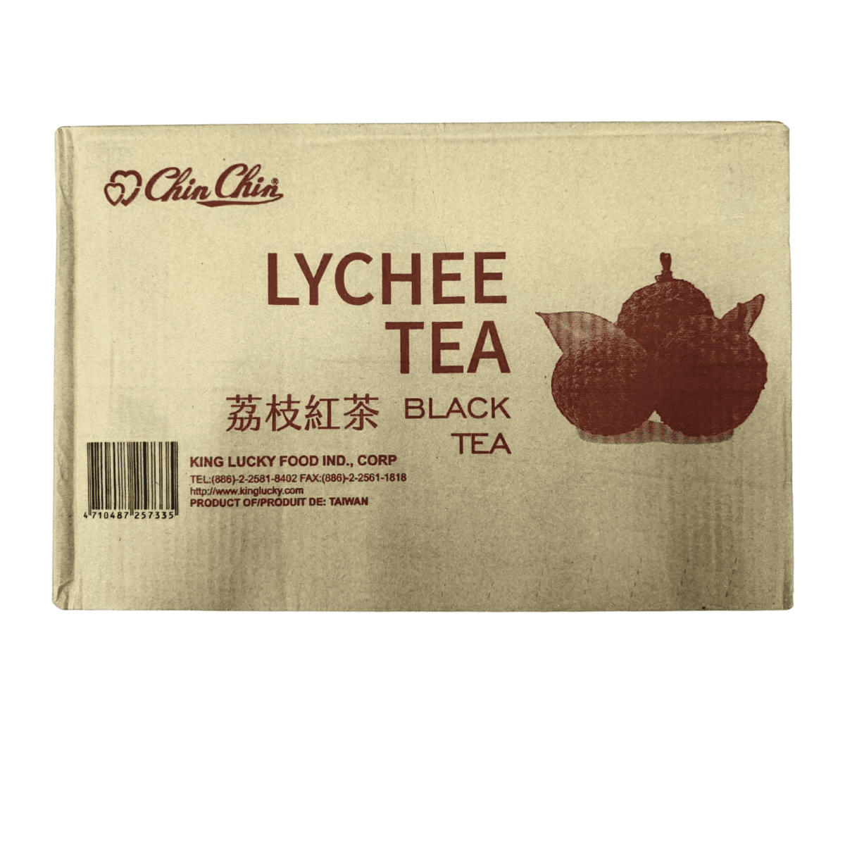 Chin Chin Lychee Tea 530ml - A&E Foodstore