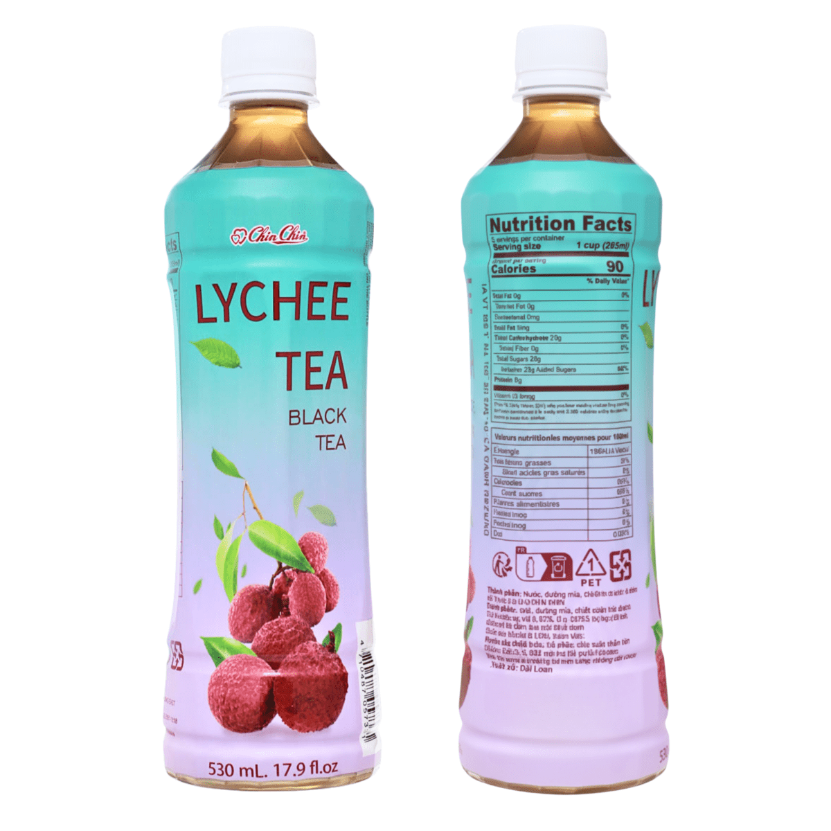 Chin Chin Lychee Tea 530ml - A&E Foodstore