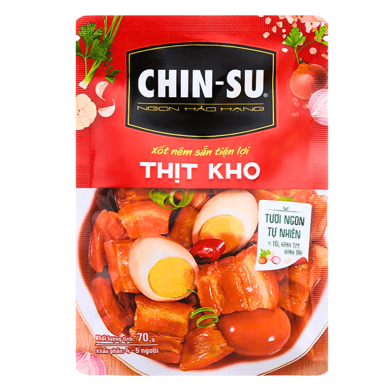 Chin - Su Restaurant Sauce Braised Pork 70g - A&E Foodstore