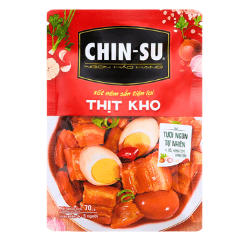Chin - Su Restaurant Sauce Braised Pork 70g - A&E Foodstore