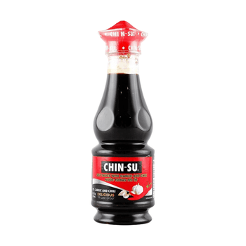 Chin - Su Soy Sauce Garlic & Chili 250ml - A&E Foodstore