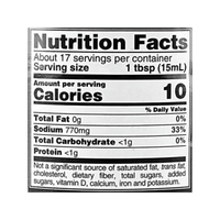 Chin - Su Soy Sauce Garlic & Chili 250ml - A&E Foodstore