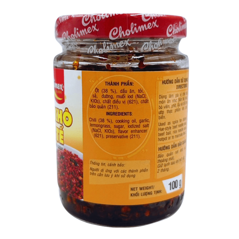 Cholimex Dried Chili Satay 100g - A&E Foodstore