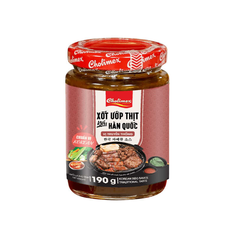 Cholimex Korean BBQ Sauce Tradition Taste 190g - A&E Foodstore