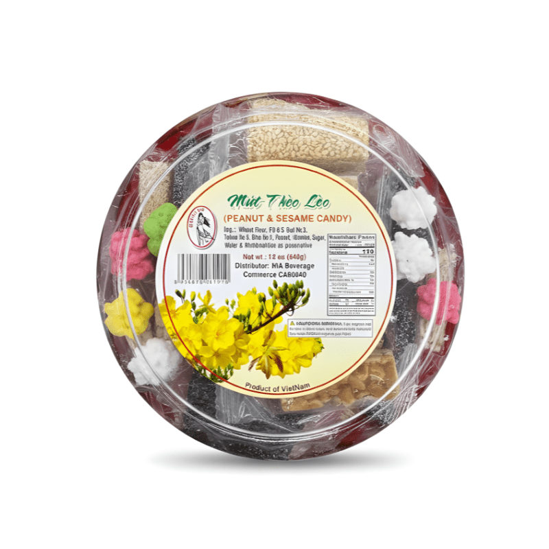 [CO GAI VIET NAM] Peanut and Sesame Candy - 12oz - A&E Foodstore
