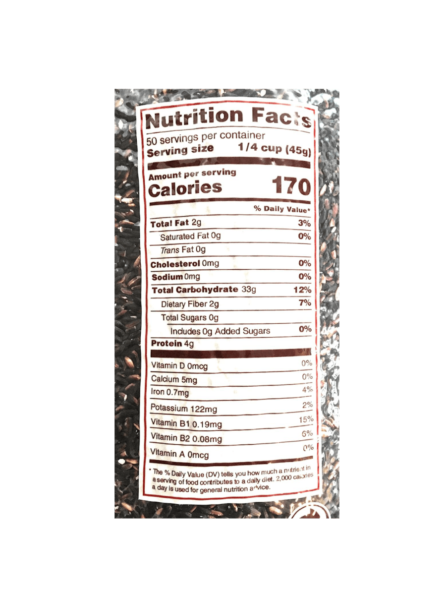 Cock Brand Black Glutinous Rice 5 Lbs - A&E Foodstore