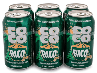 [Coco Rico] Soda - 6 cans x 12 fl.oz
