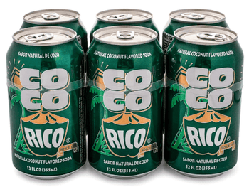[COCO RICO] Soda - 6 cans x 12 fl.oz - A&E Foodstore
