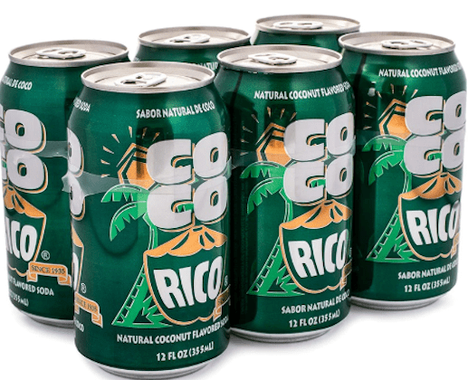 [COCO RICO] Soda - 6 cans x 12 fl.oz - A&E Foodstore