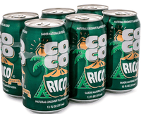 [COCO RICO] Soda - 6 cans x 12 fl.oz - A&E Foodstore