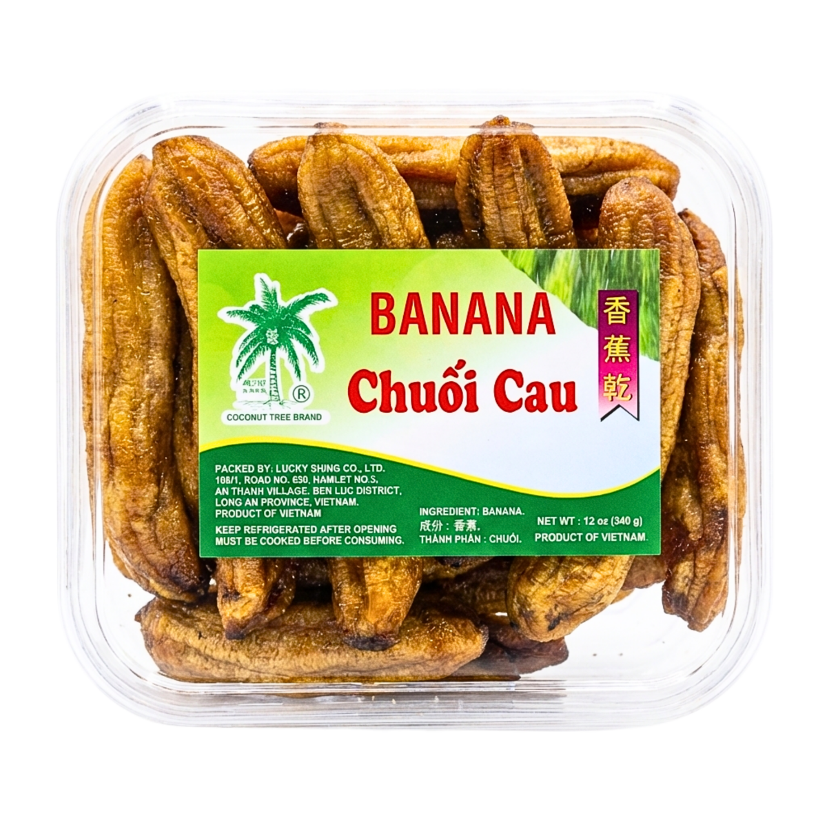 [COCONUT TREE] Banana(Chuoi Cau) - 12oz - A&E Foodstore