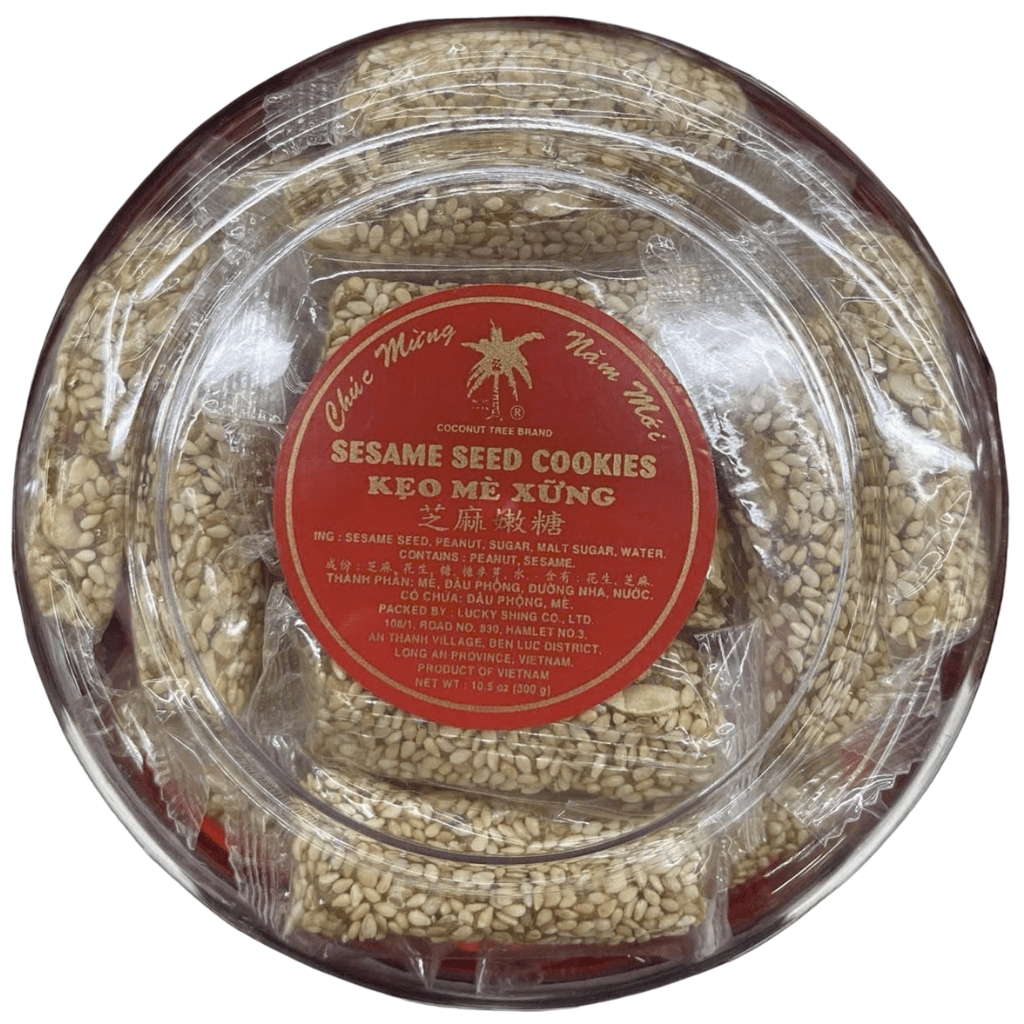 Coconut Tree Sesame Seed Cookies 10.5oz - A&E Foodstore