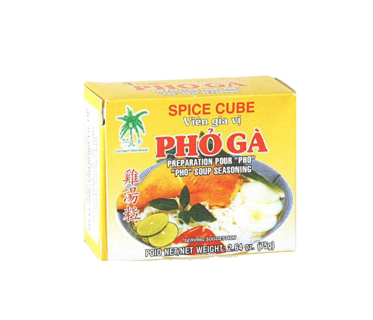 Coconut Tree Spice Cube Chicken Pho 75g - A&E Foodstore
