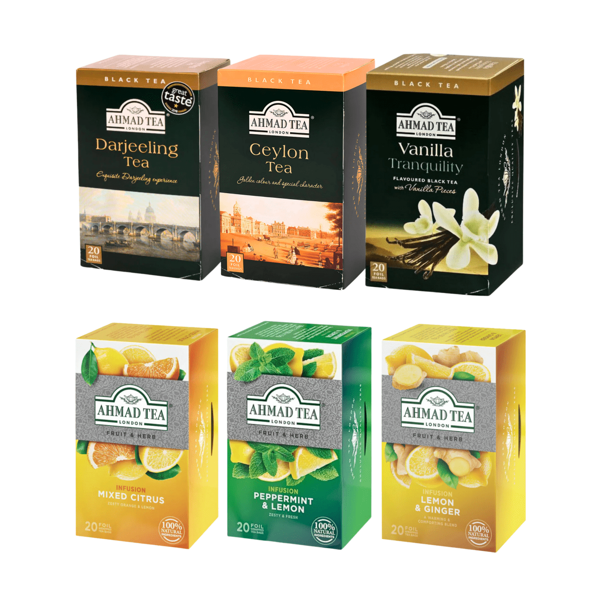 Combo AHMAD Classic & Herbal Mix - A&E Foodstore